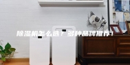 除湿机怎么选？多种品牌推荐！