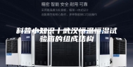科普小知识丨武汉恒温恒湿试验箱的组成结构