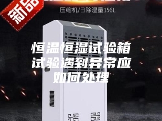 常见问题恒温恒湿试验箱试验遇到异常应如何处理