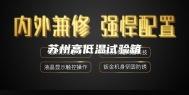 苏州高低温试验箱